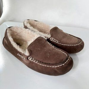 UGG | Shoes | Ugg Ansley Espresso Brown Leather Moccasin  display picture 2